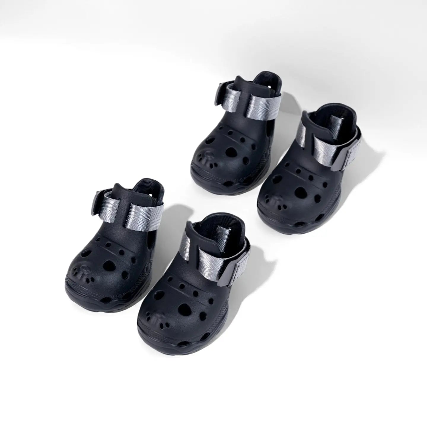 Perforated Multi-Size Dog Sandals, Breathable Soft-Sole Pet Paw Protectors for Spring & Summer, Outdoor Shoes for Walks and Playtime,Summervibes
